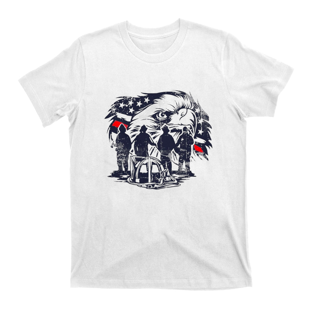 West US Firefighter Eagle T-shirt