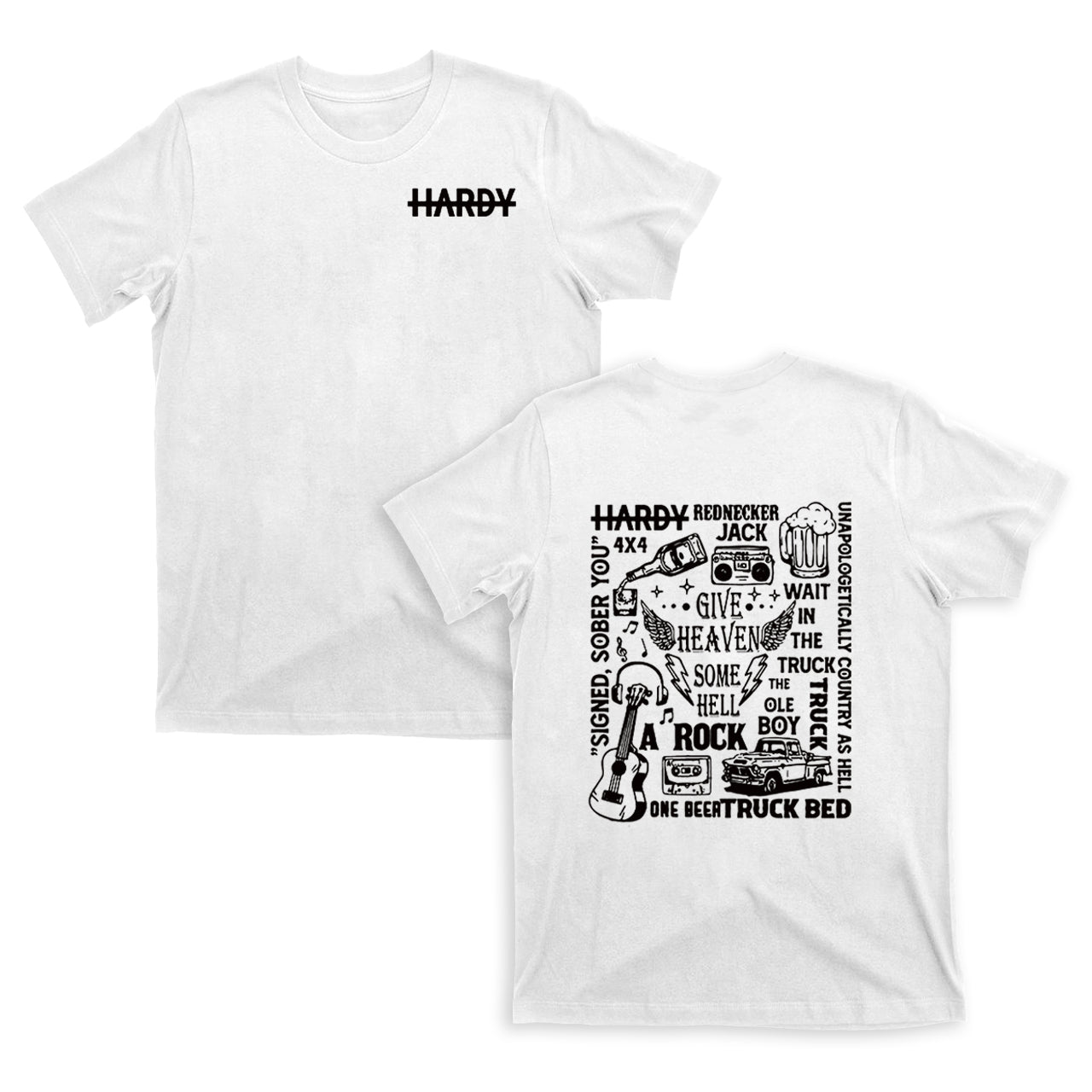 Hardy Gift Fans 2side T-Shirts
