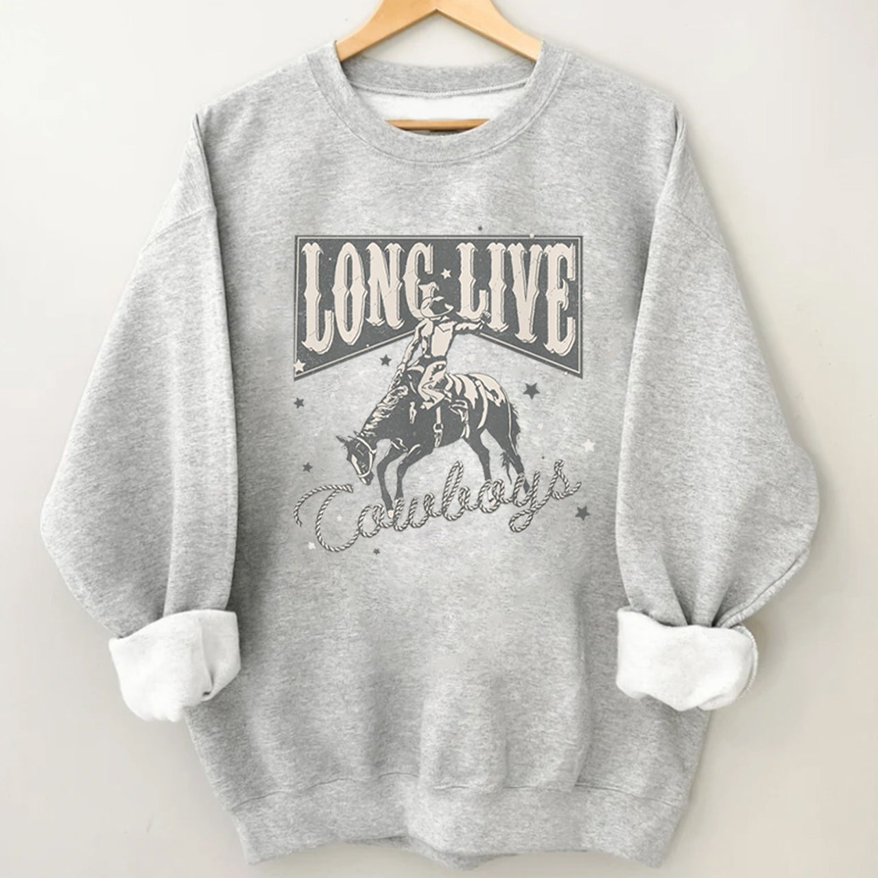 Long Live Cowboy Western Sweatshirt