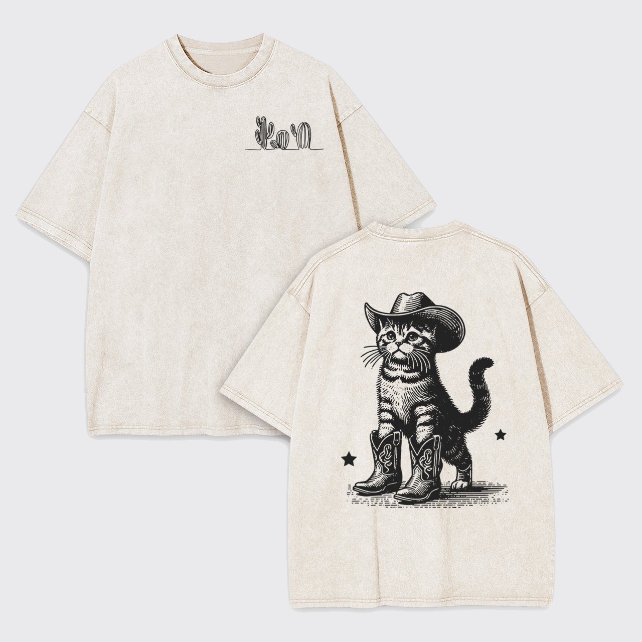 The Ranch Cats Are Loyal Garment-dye Tees