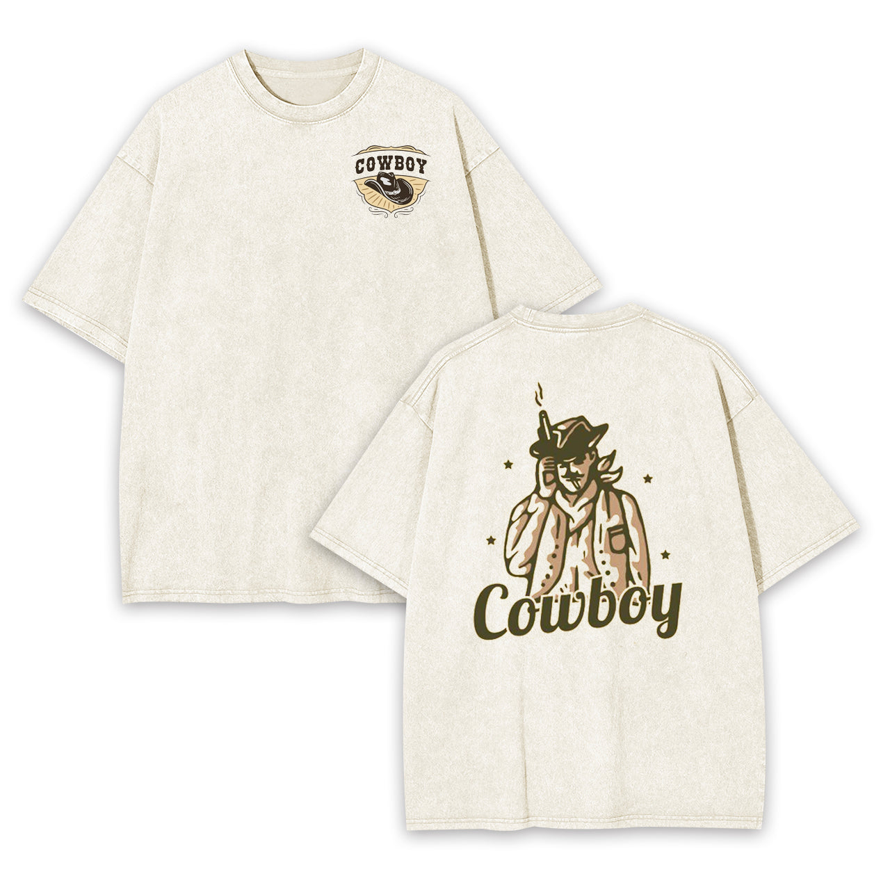 A Cigarette, Once Upon a Time in the West Garment-dye Tees