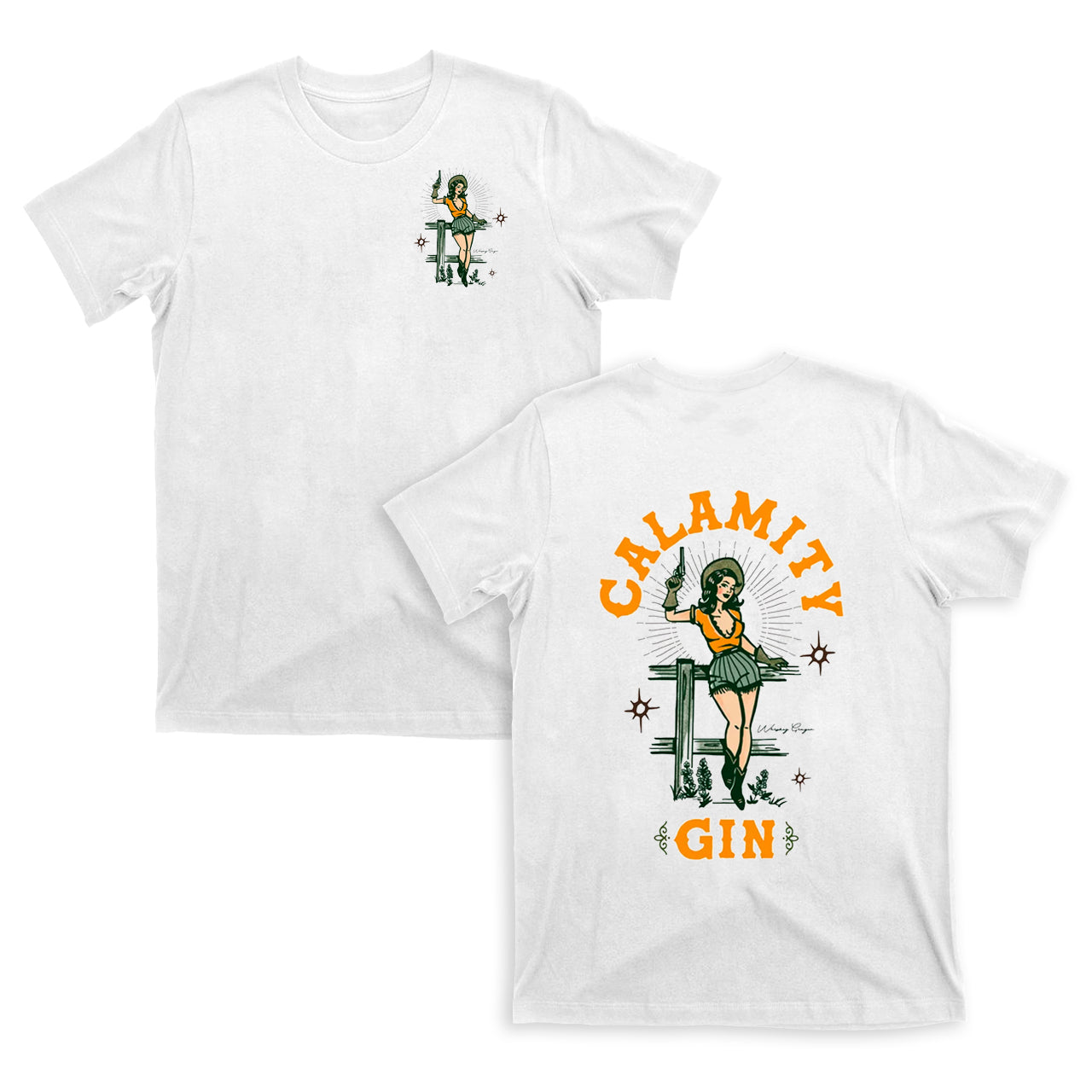 Howdy Cowgirl Calamity Gin 1903 T-Shirts