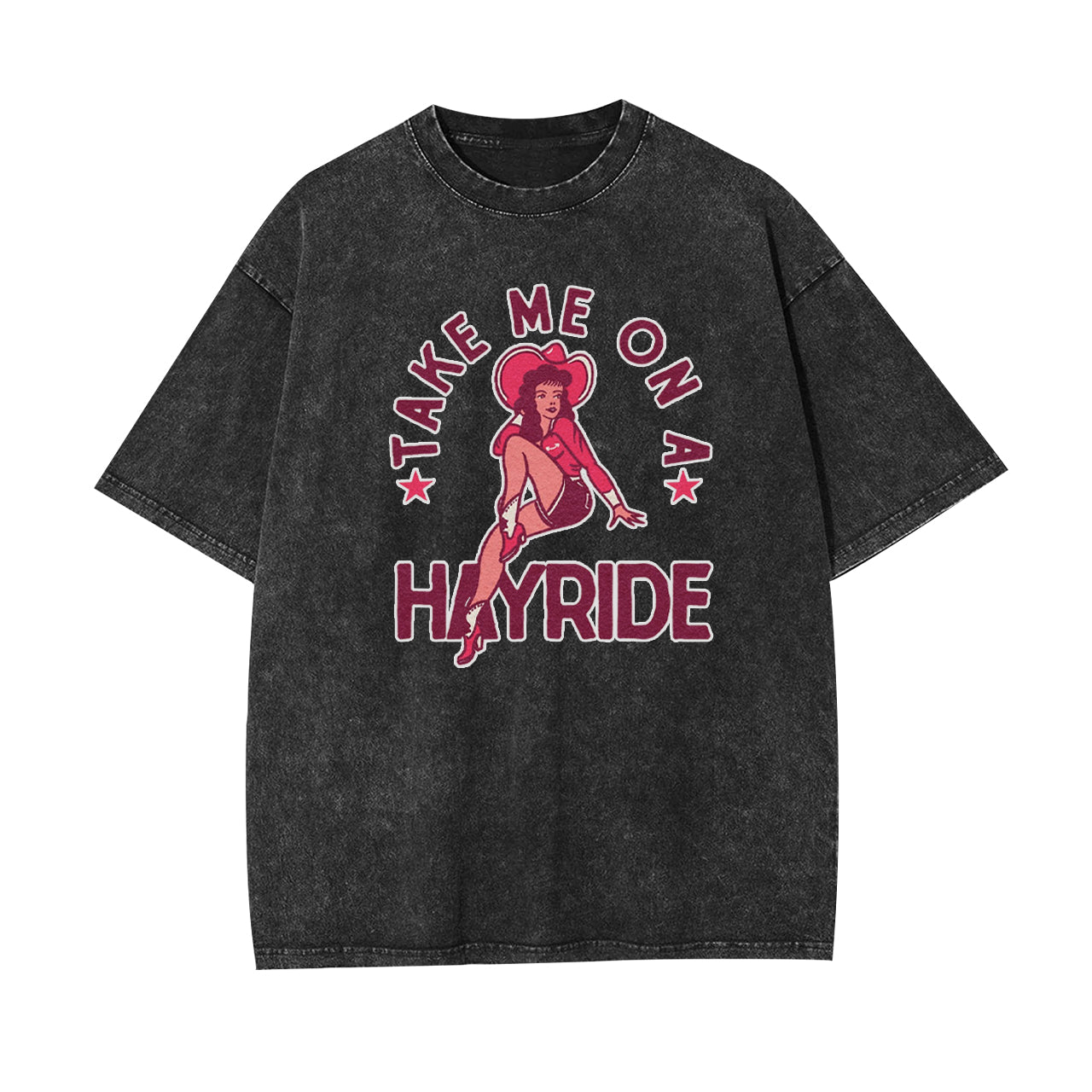 Take Me On A Hayride Garment-dye Tees