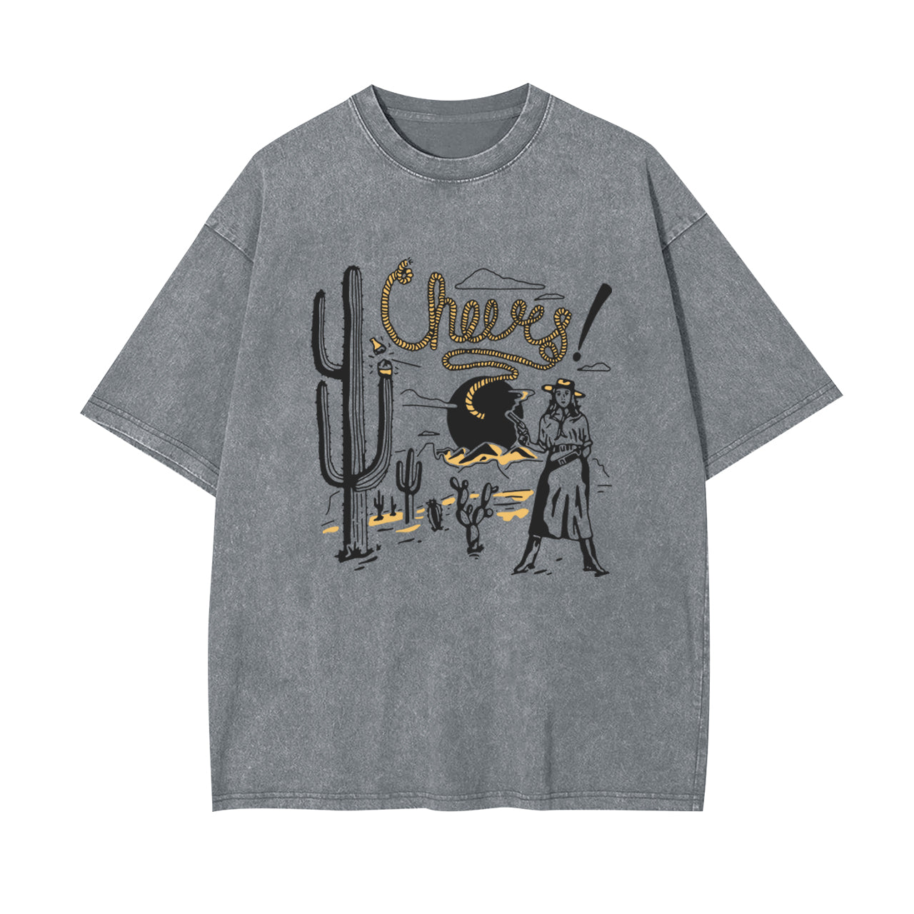 Cheers Cowgirls Garment-dye Tees