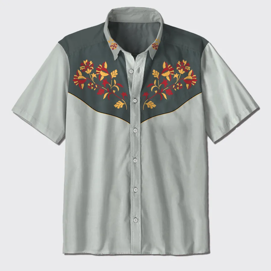 West Cowboy Button Up Shirts