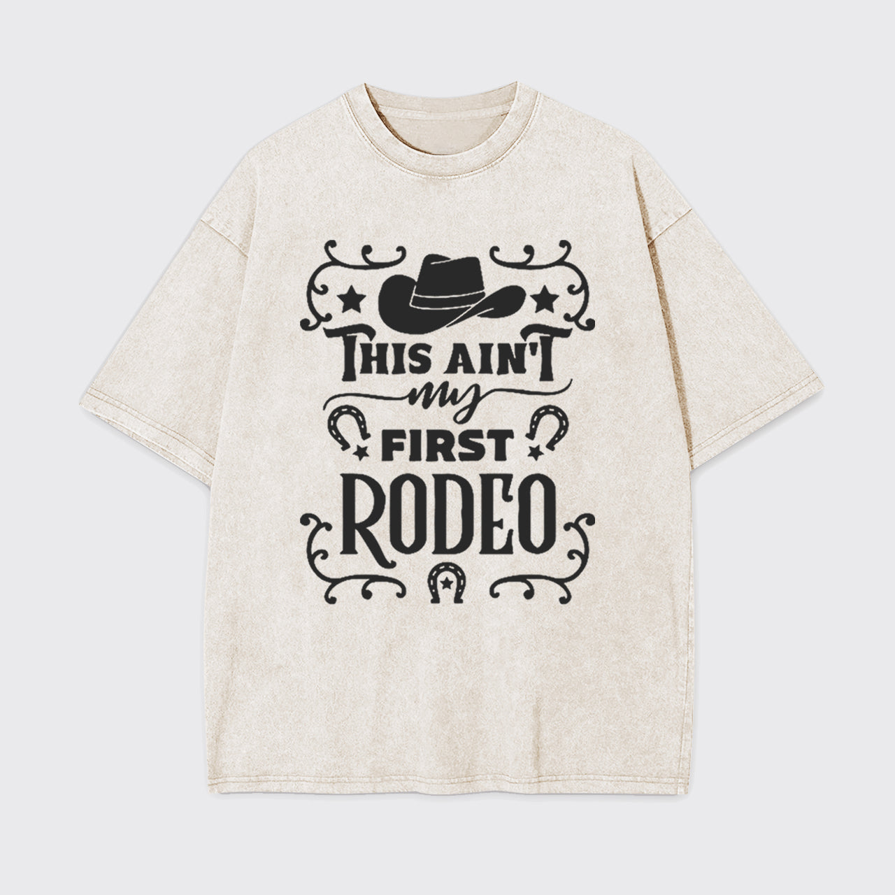 Not My First Rodeo Garment-dye Tees