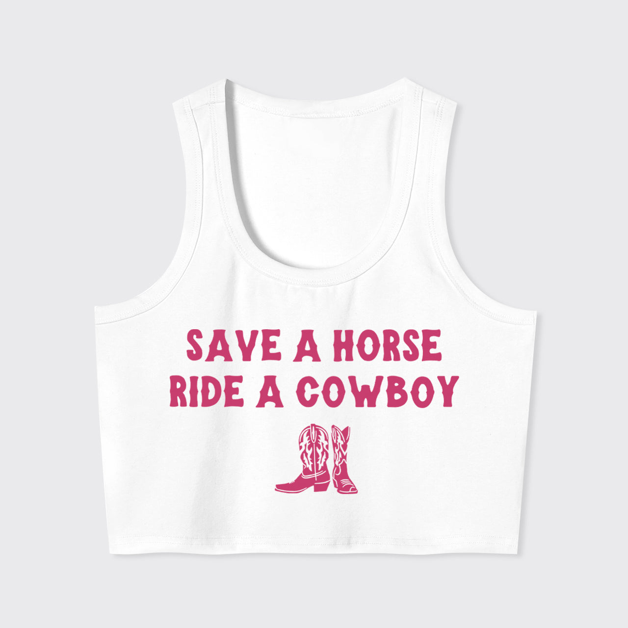 Save A Horse Ride A Cowboy Tank Top