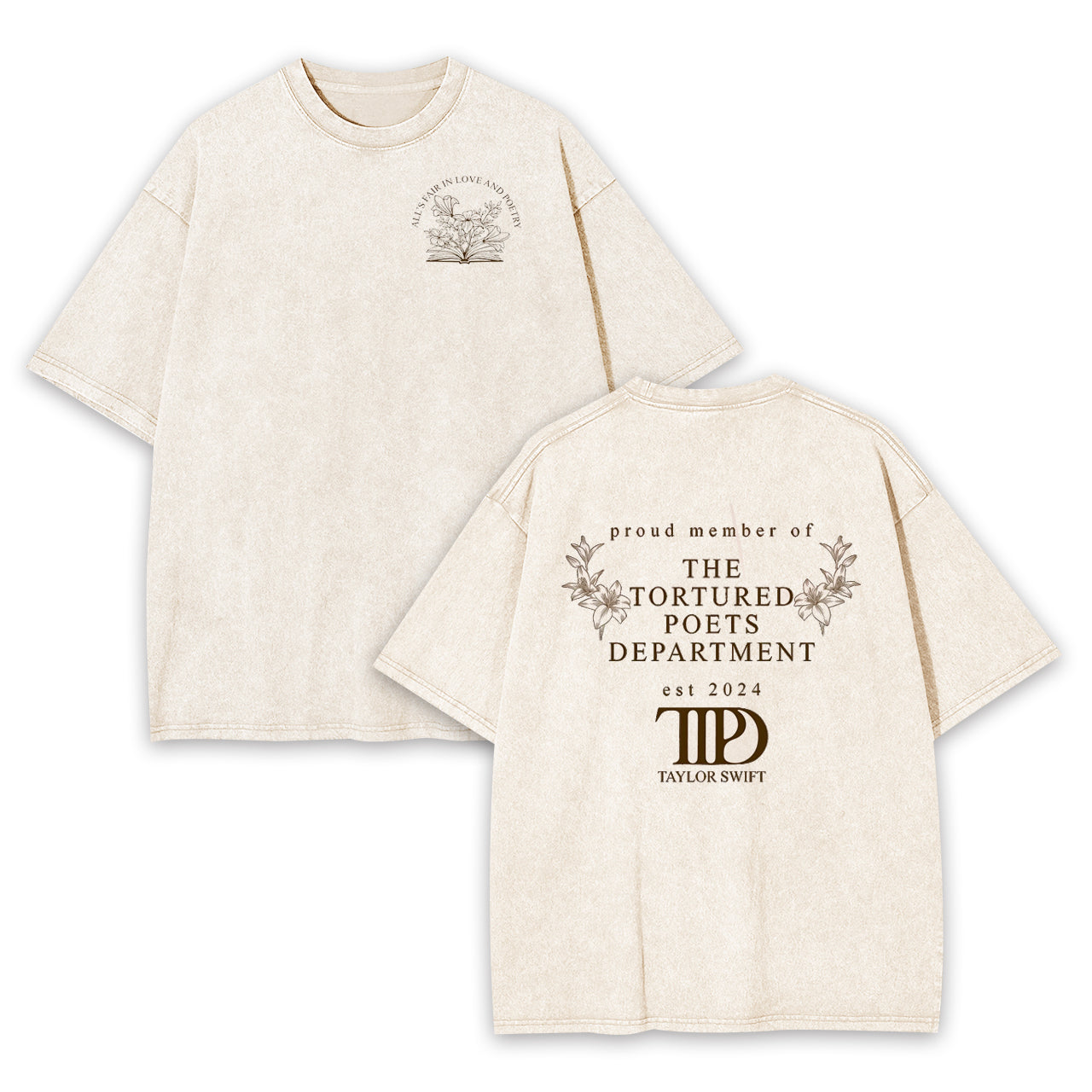 Proud Member of TTPD Garment-dye Tees