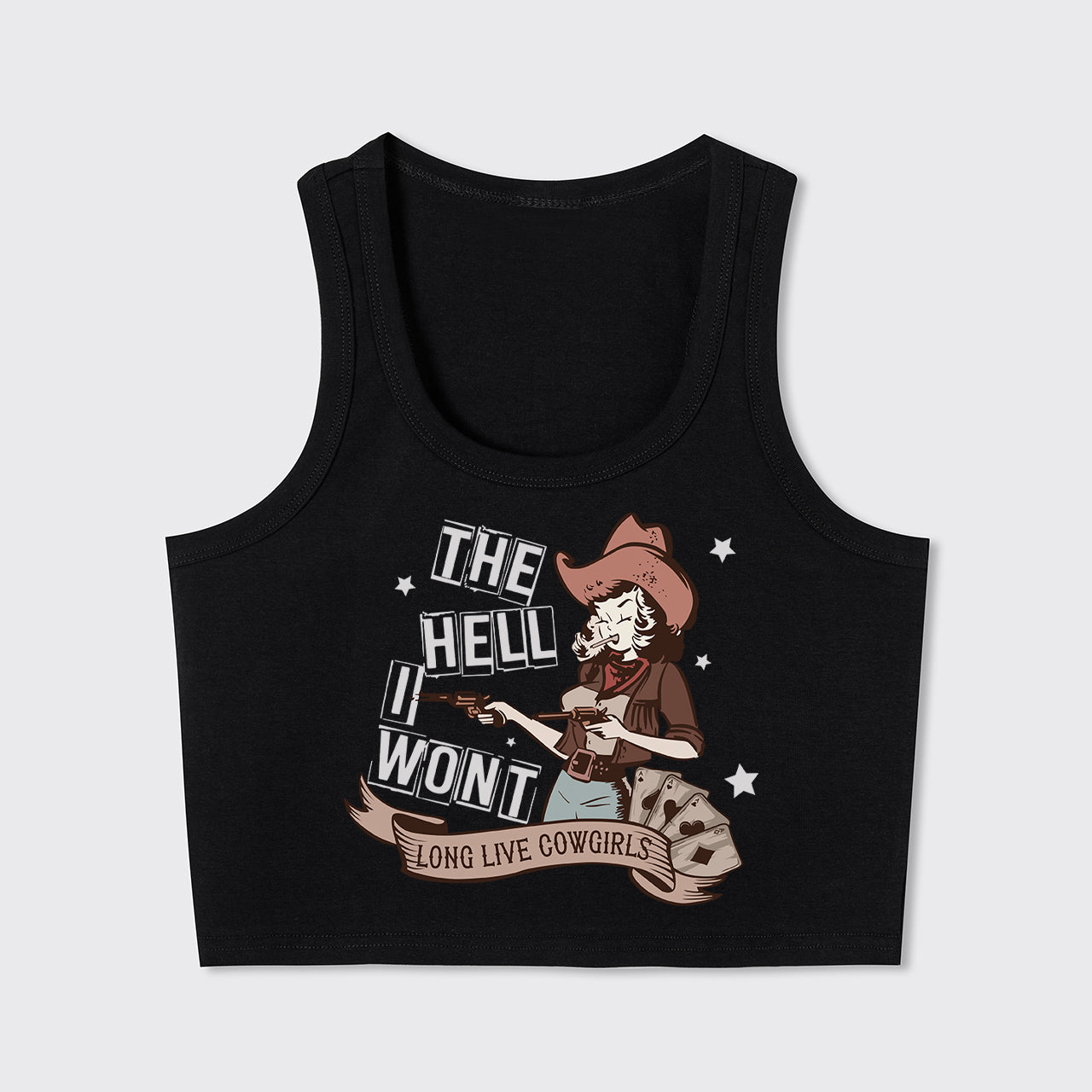 Vintage Country Cowgirl Tank Top