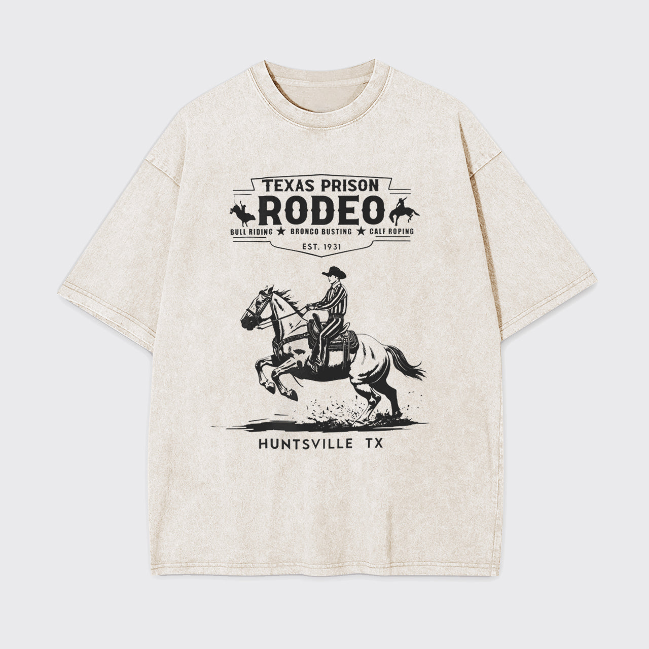 Texas Prison Rodeo Garment-dye Tees
