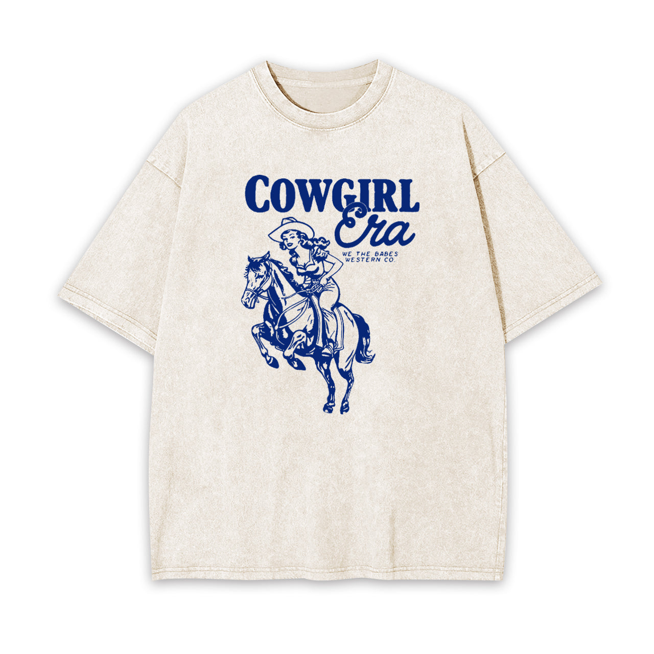 Cowgirl Era Run to The Furture Garment-dye Tees