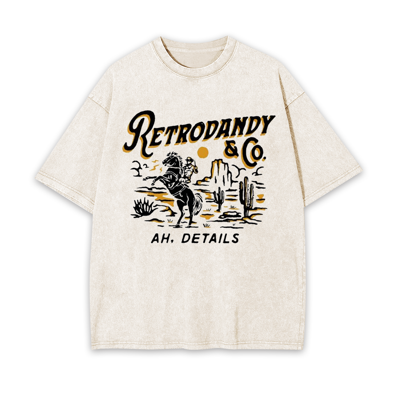 Retrodandy & Co Garment-dye Tees