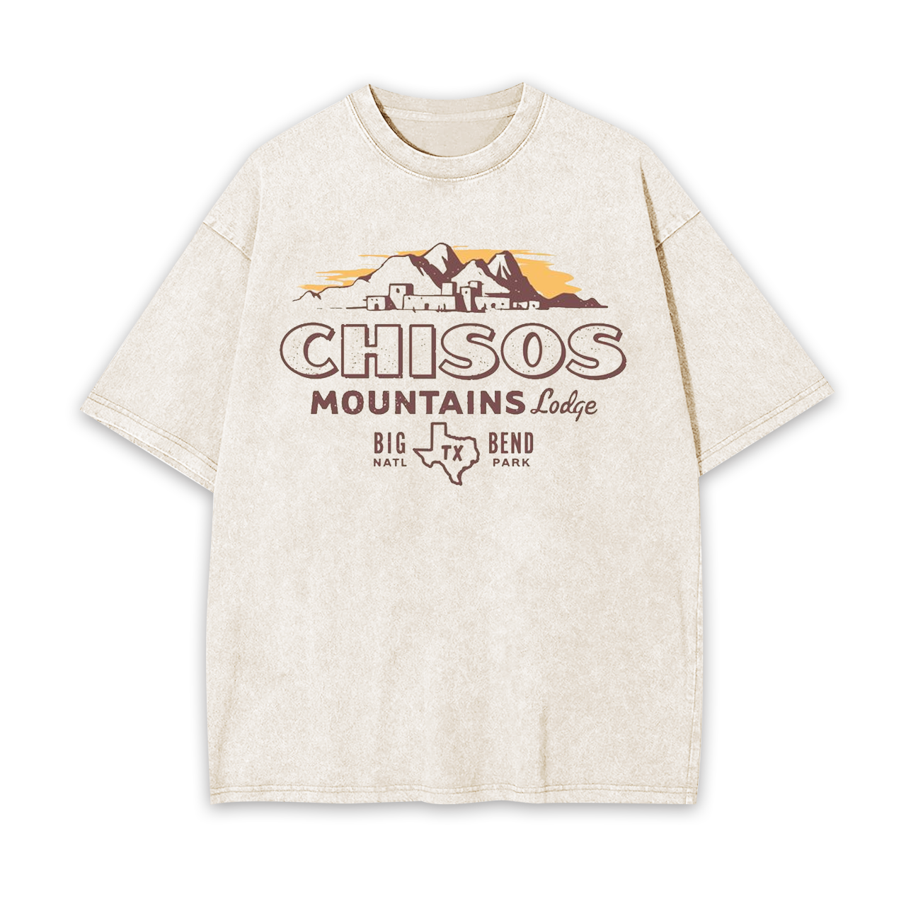 Chisos Mountains Texas Garment-dye Tees
