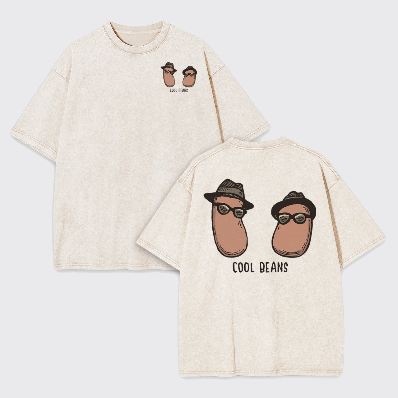 Cool Beans Garment-dye Tees