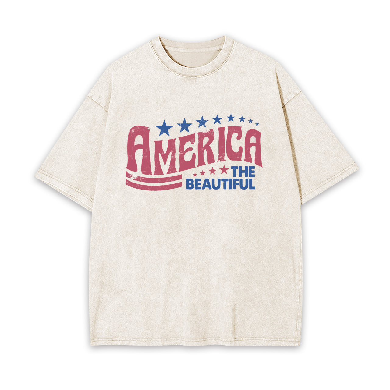 America The Beautiful Garment-dye Tees