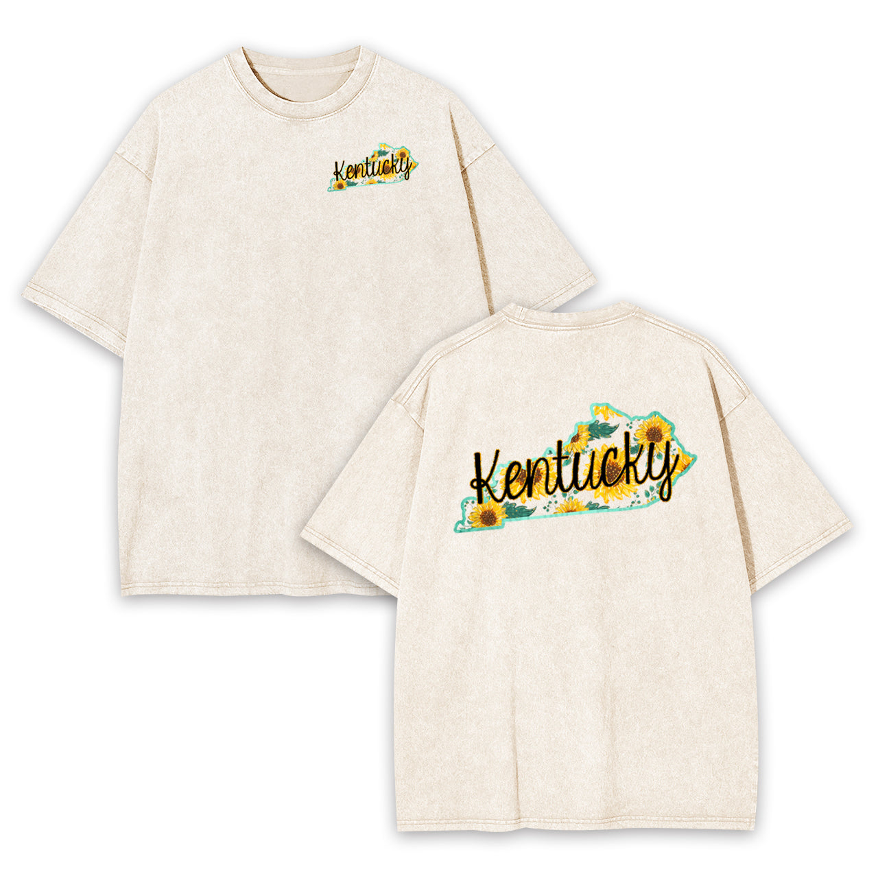 Kentucky Sunflower Garment-dye Tees