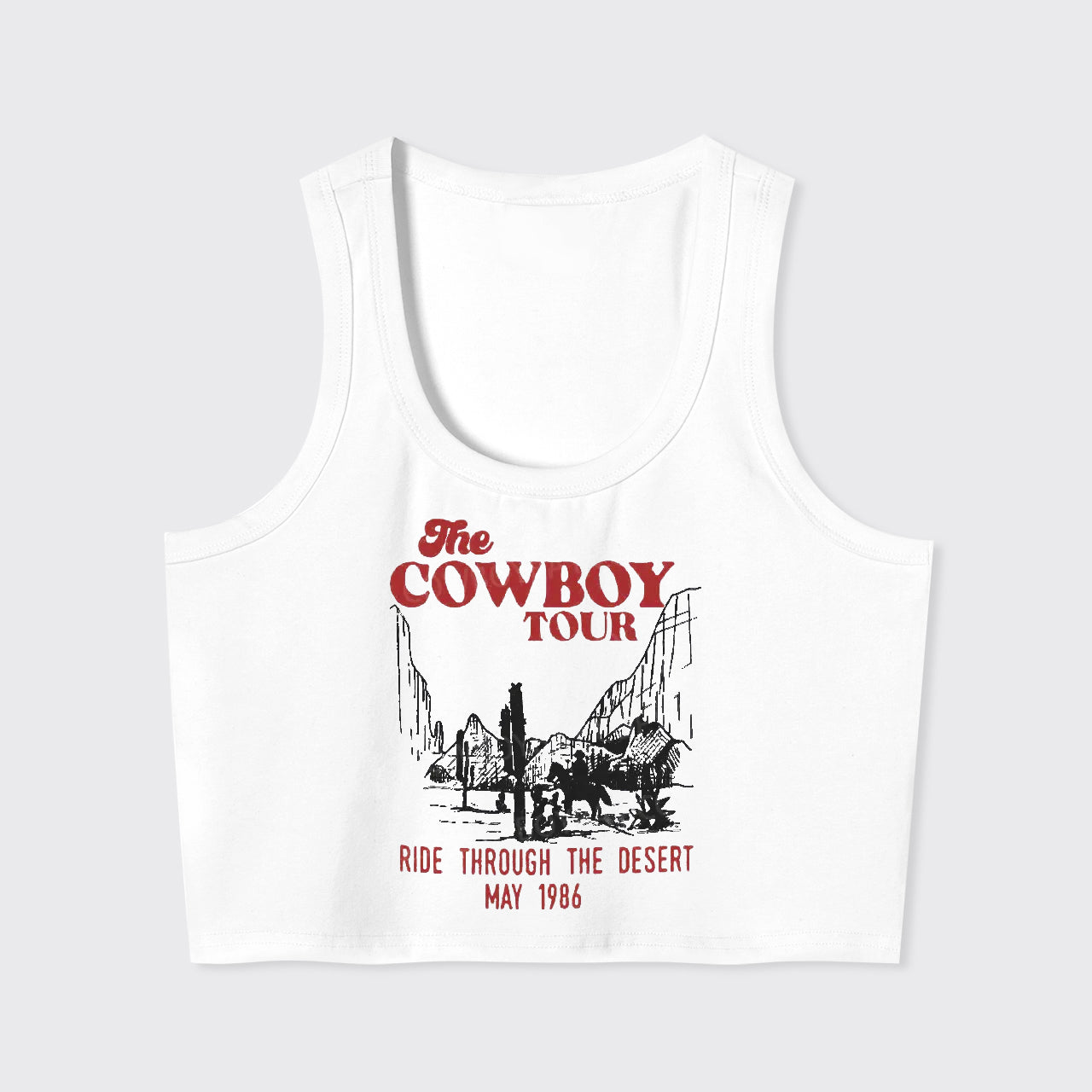 Cowgirl Country Concert Tank Top