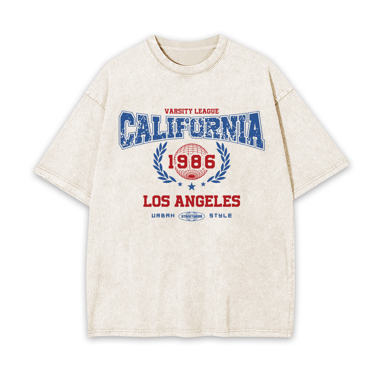 California 1986 Los Angeles Garment-dye Tees
