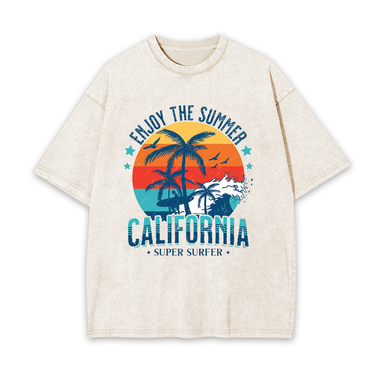 California Love Garment-dye Tees