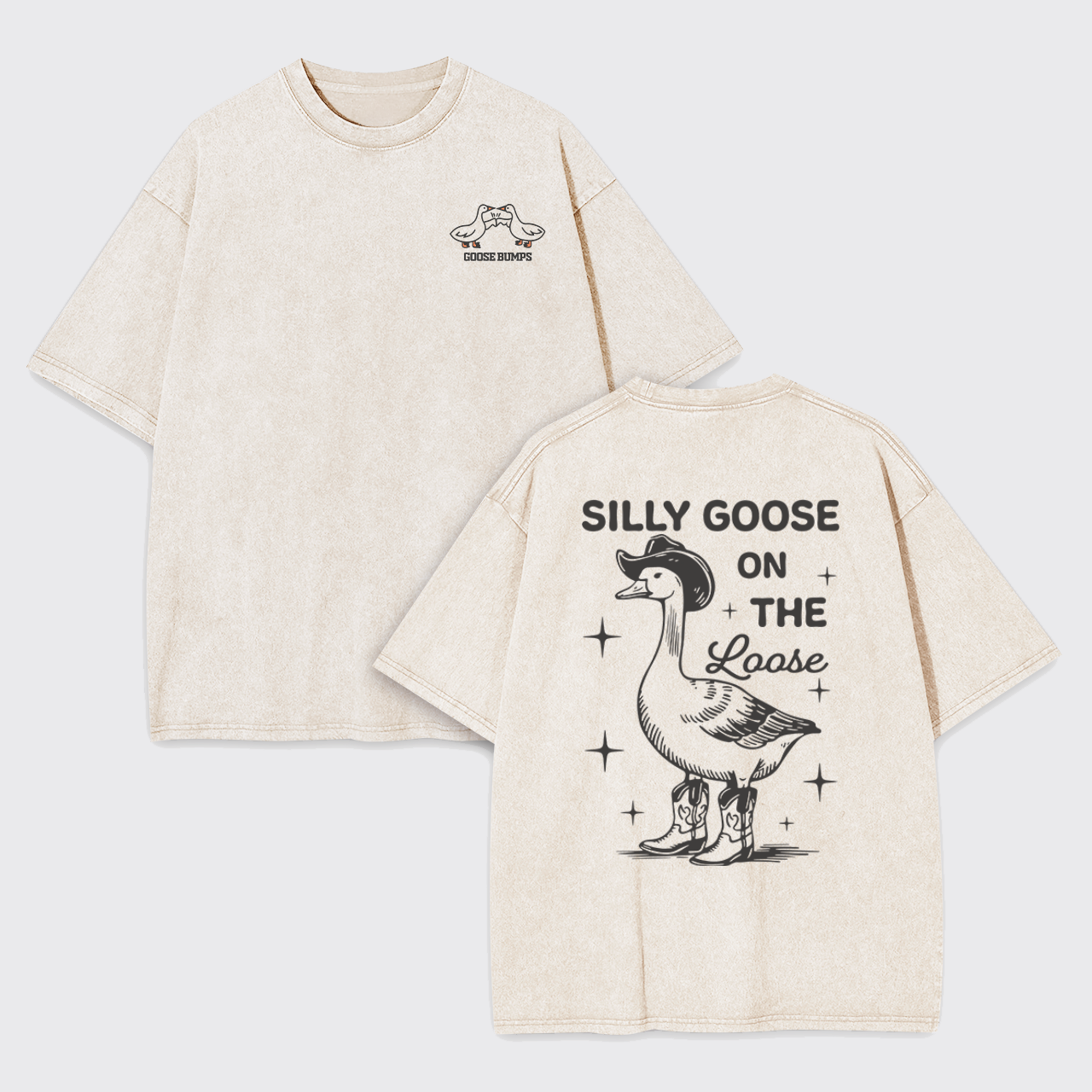 Silly Goose Garment-dye Tees