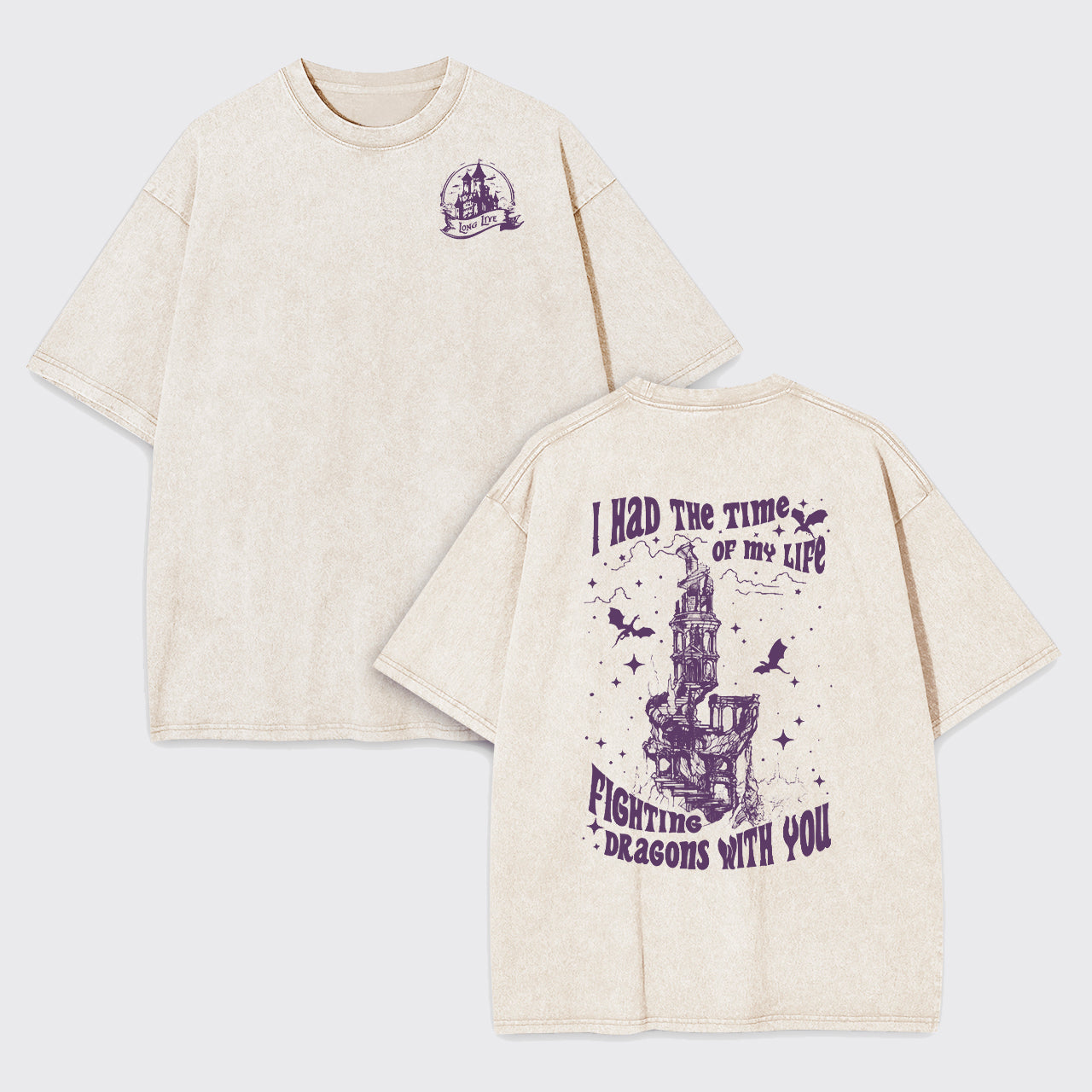 Long Live Garment-dye Tees