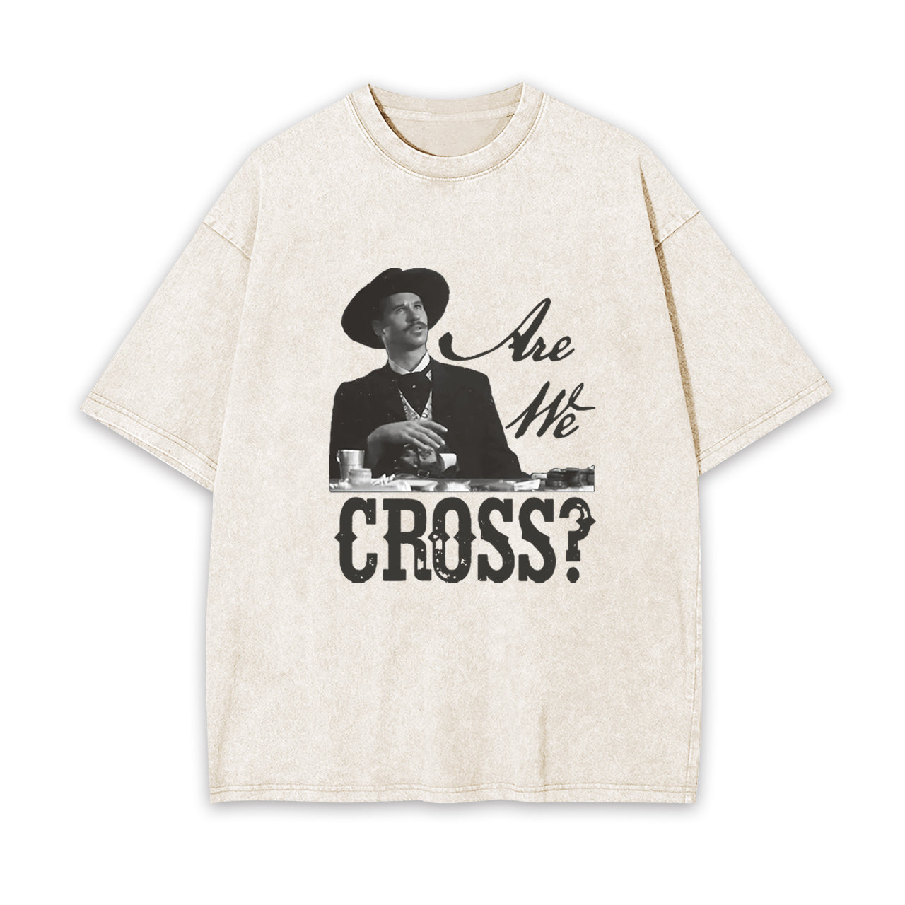 Are We Cross Garment-dye Tees