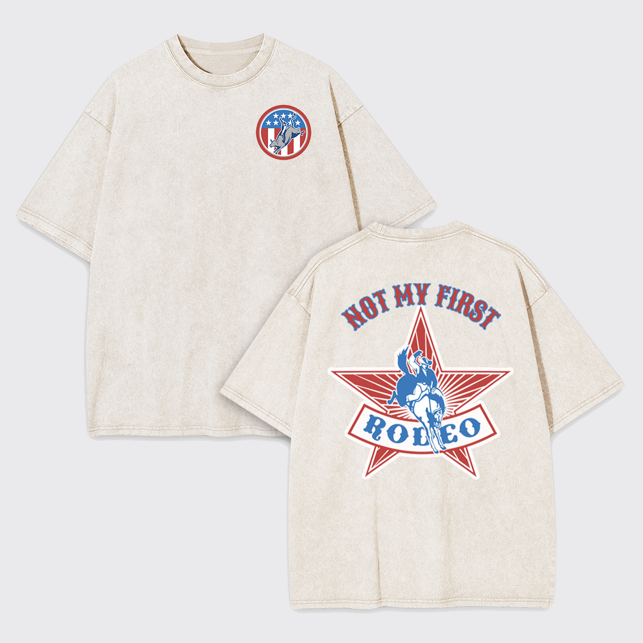 It's Not My First Rodeo Garment-dye Tees