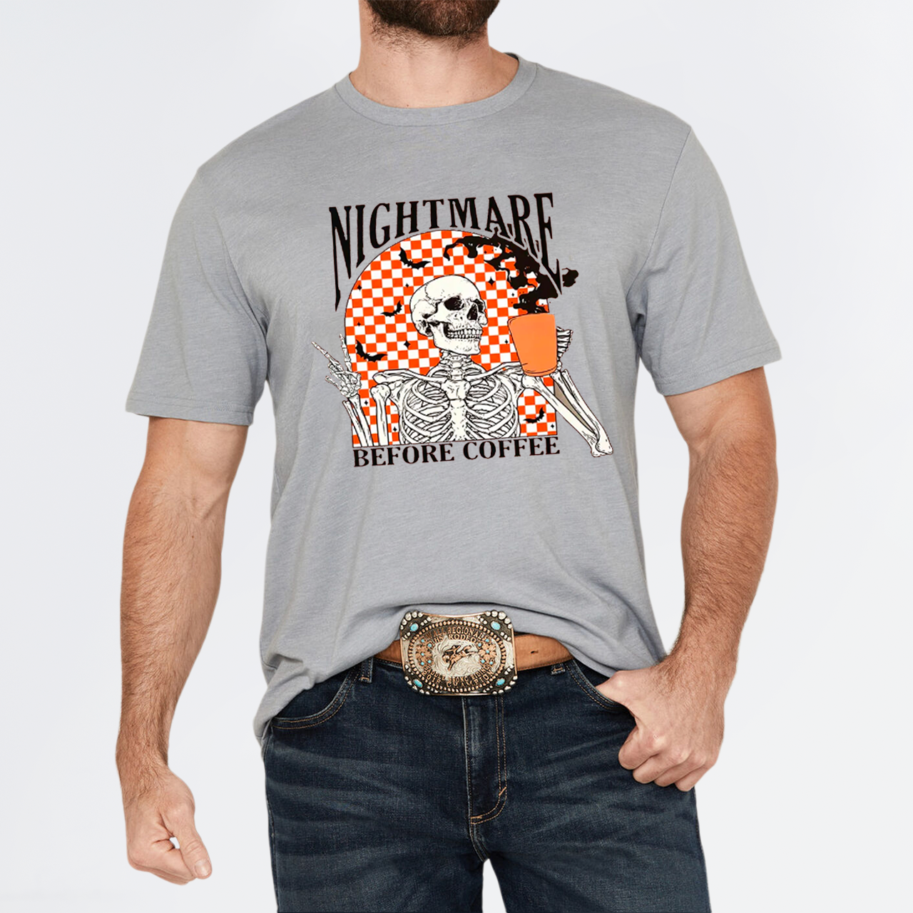 Nightmare Before Coffee Halloween T-Shirts