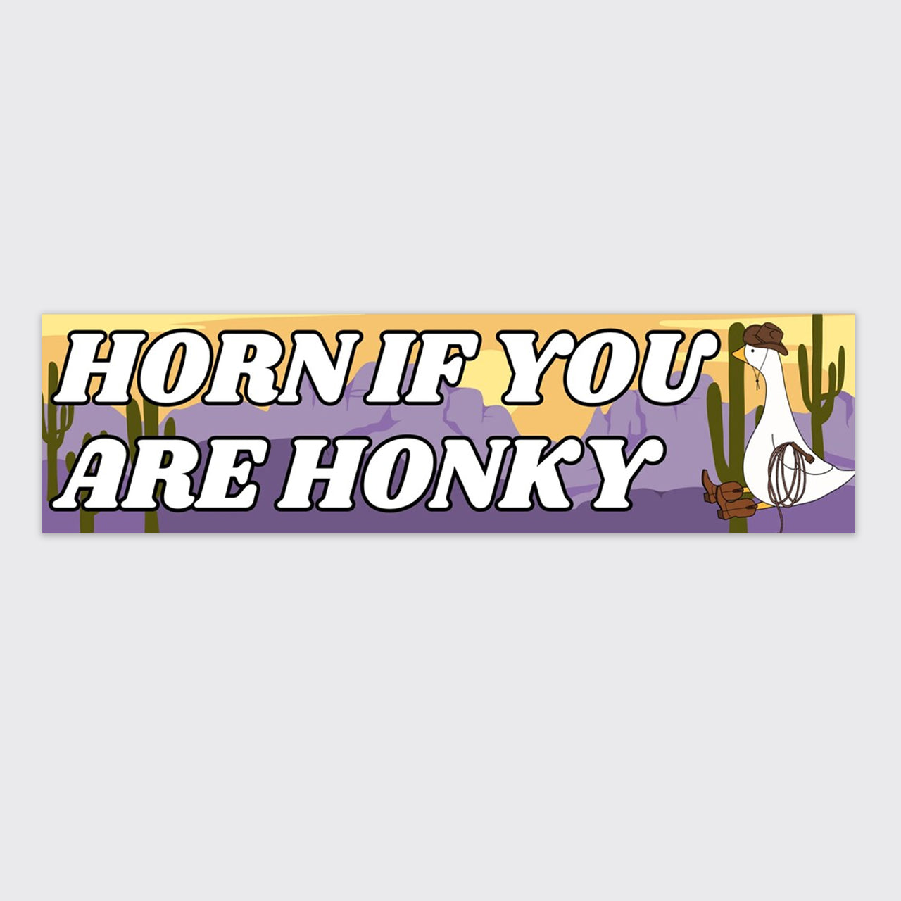 Horn If You Are Honky Bumper Magnet