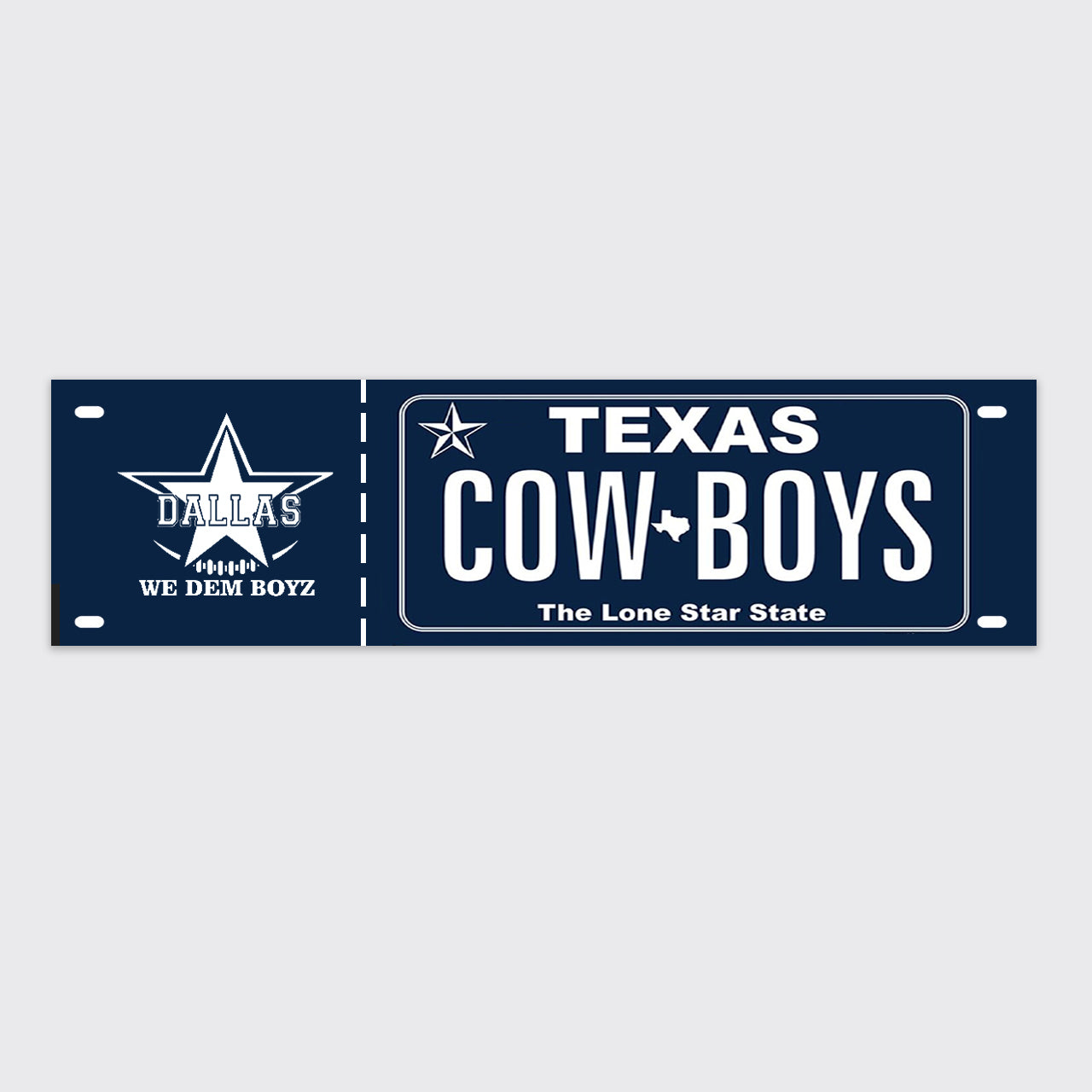 Texas Cowboys Bumper Magnet