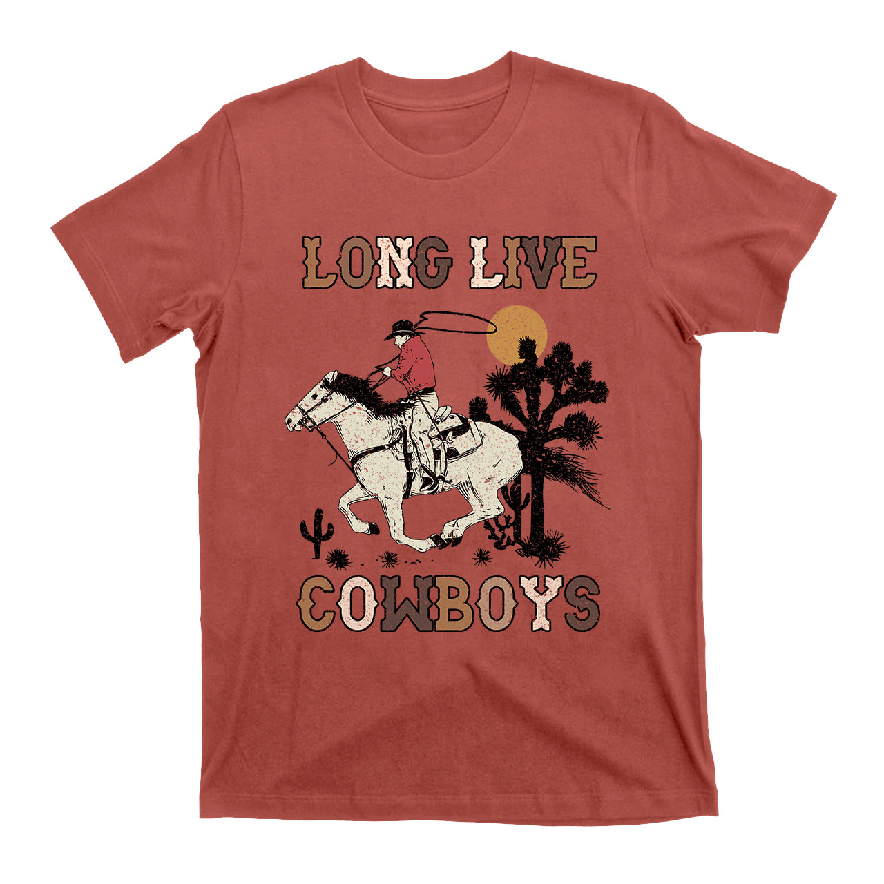 Long Live Cowboy Vintage Country T-Shirt