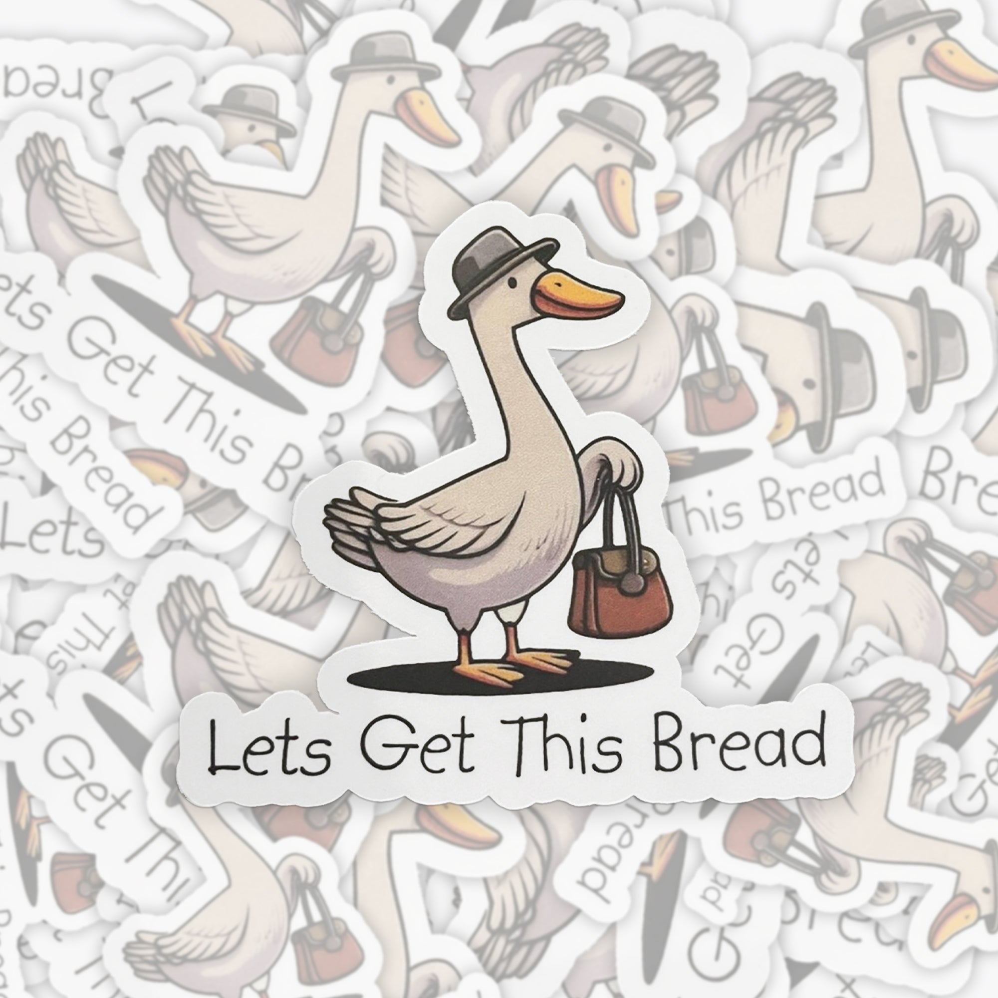 Lets Get This Bread Sticker