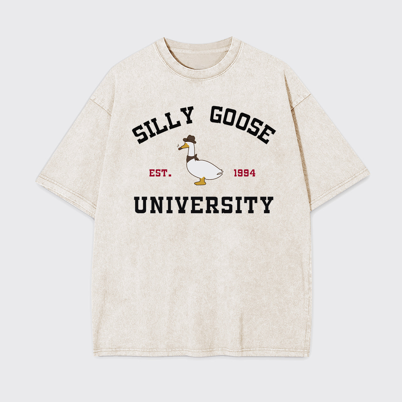 Silly Goose University Garment-dye Tees