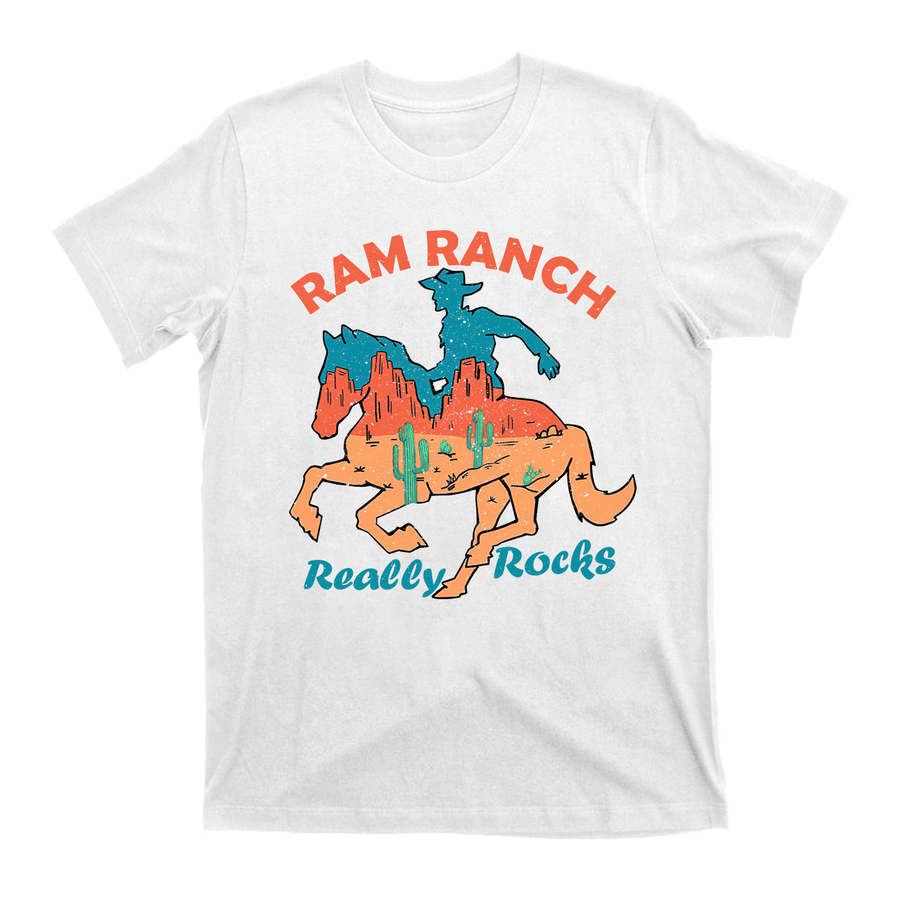 Ram Ranch Really Rocks Cowboy T-Shirts