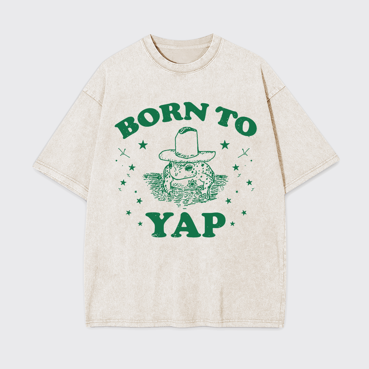 Born To Yap Garment-dye Tees