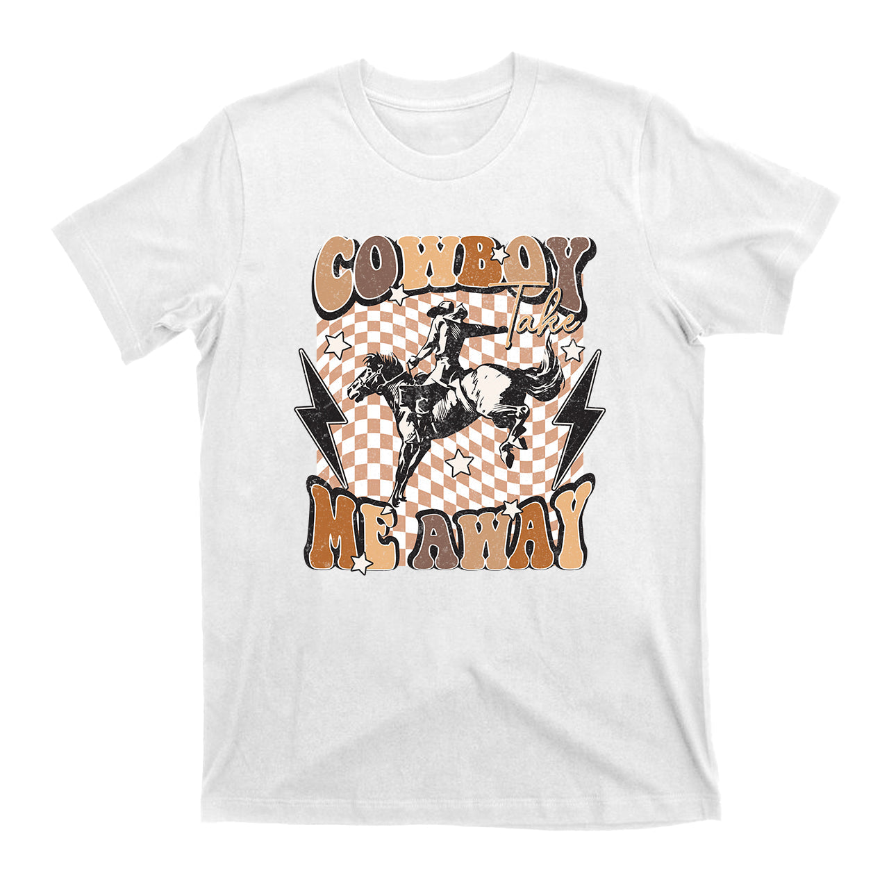 Cowboy Take Me Away Vintage T-Shirts