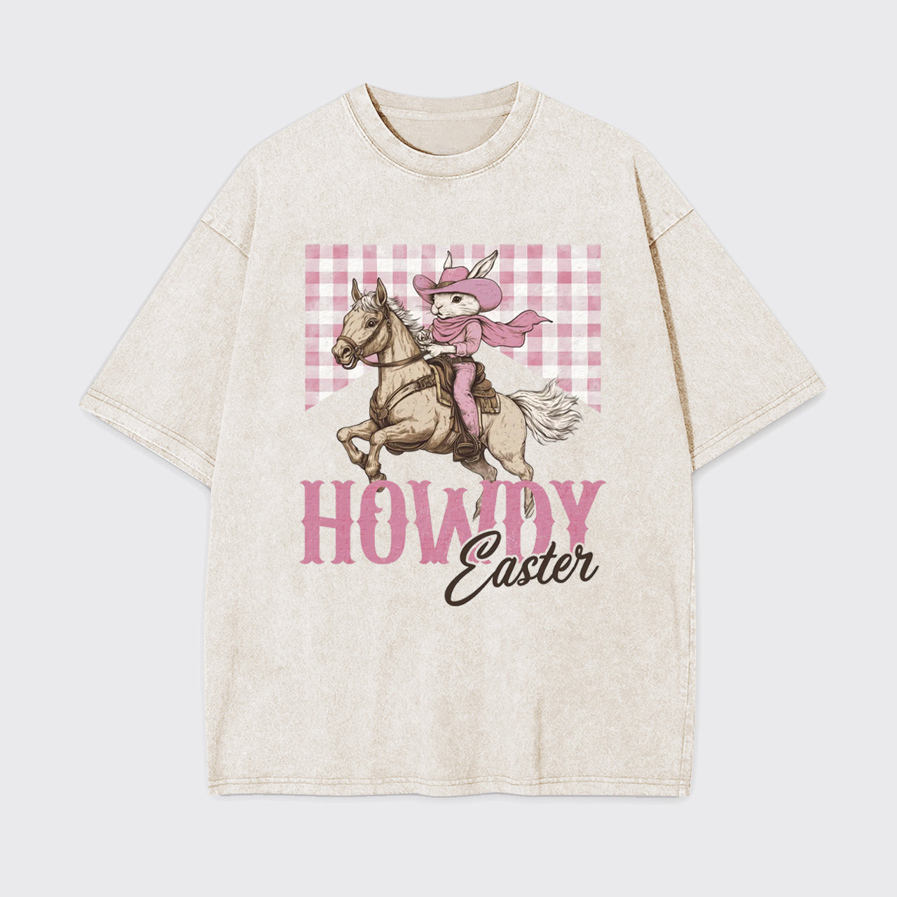 Western Easter Bunny Garment-dye Tees