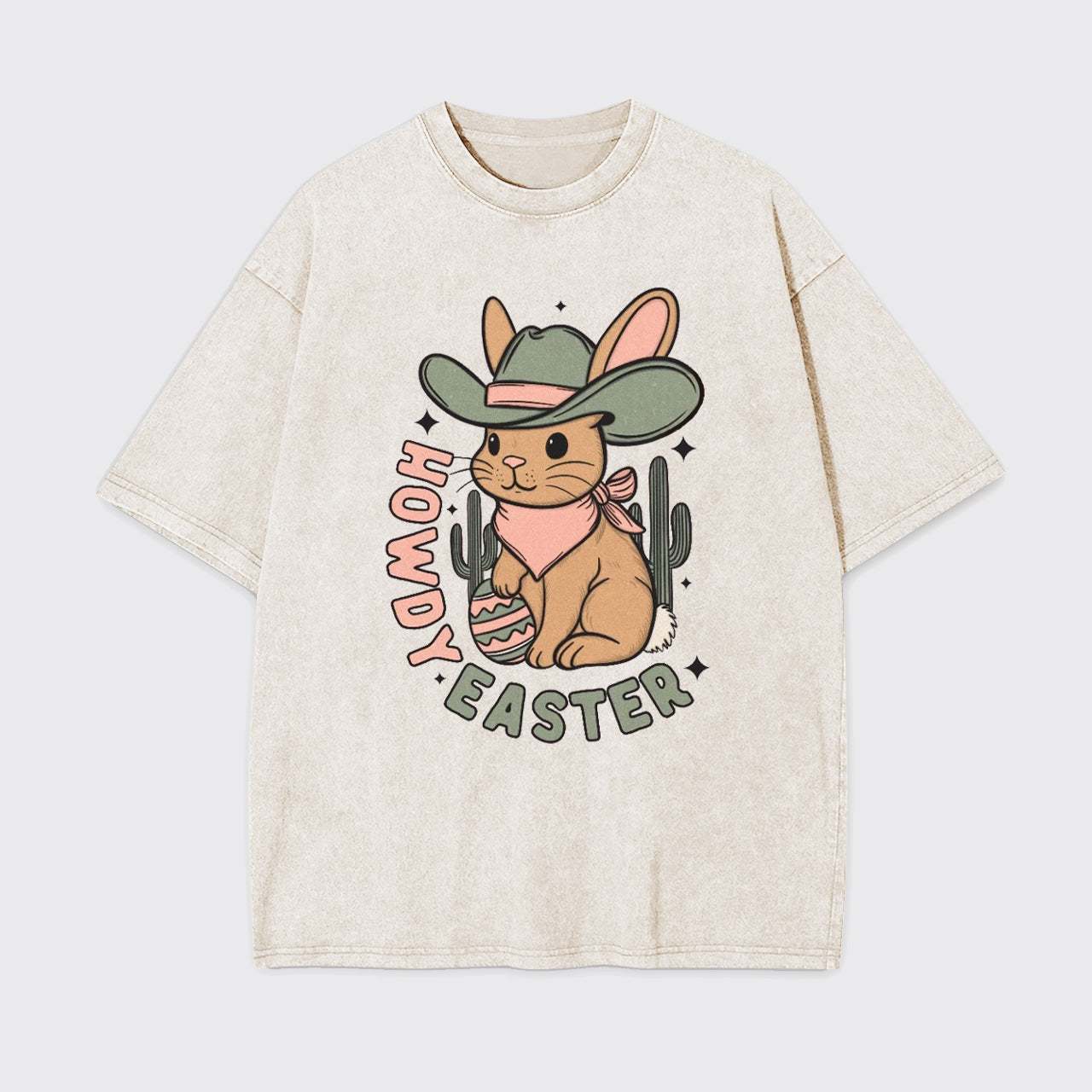 Happy Easter Garment-dye Tees