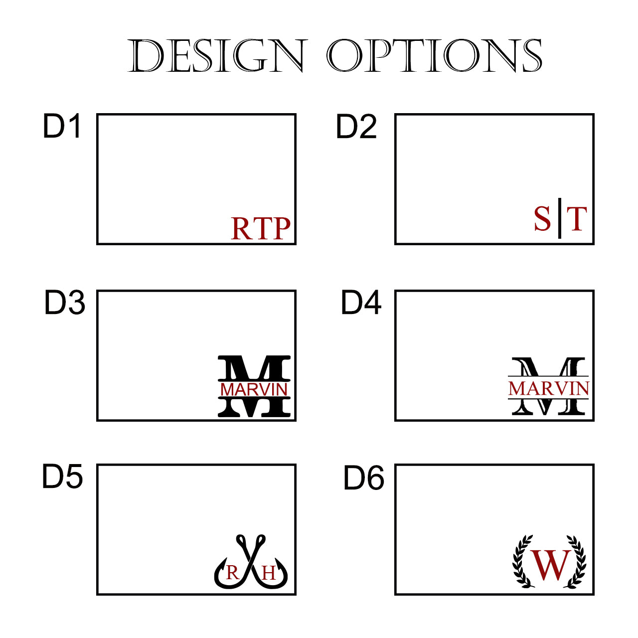 Personalized Vintage Leather Card Bag