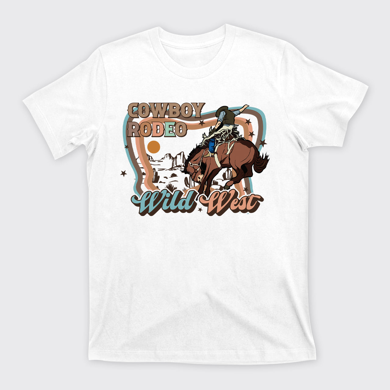 Cowboy Rodeo Wild West T-Shirts