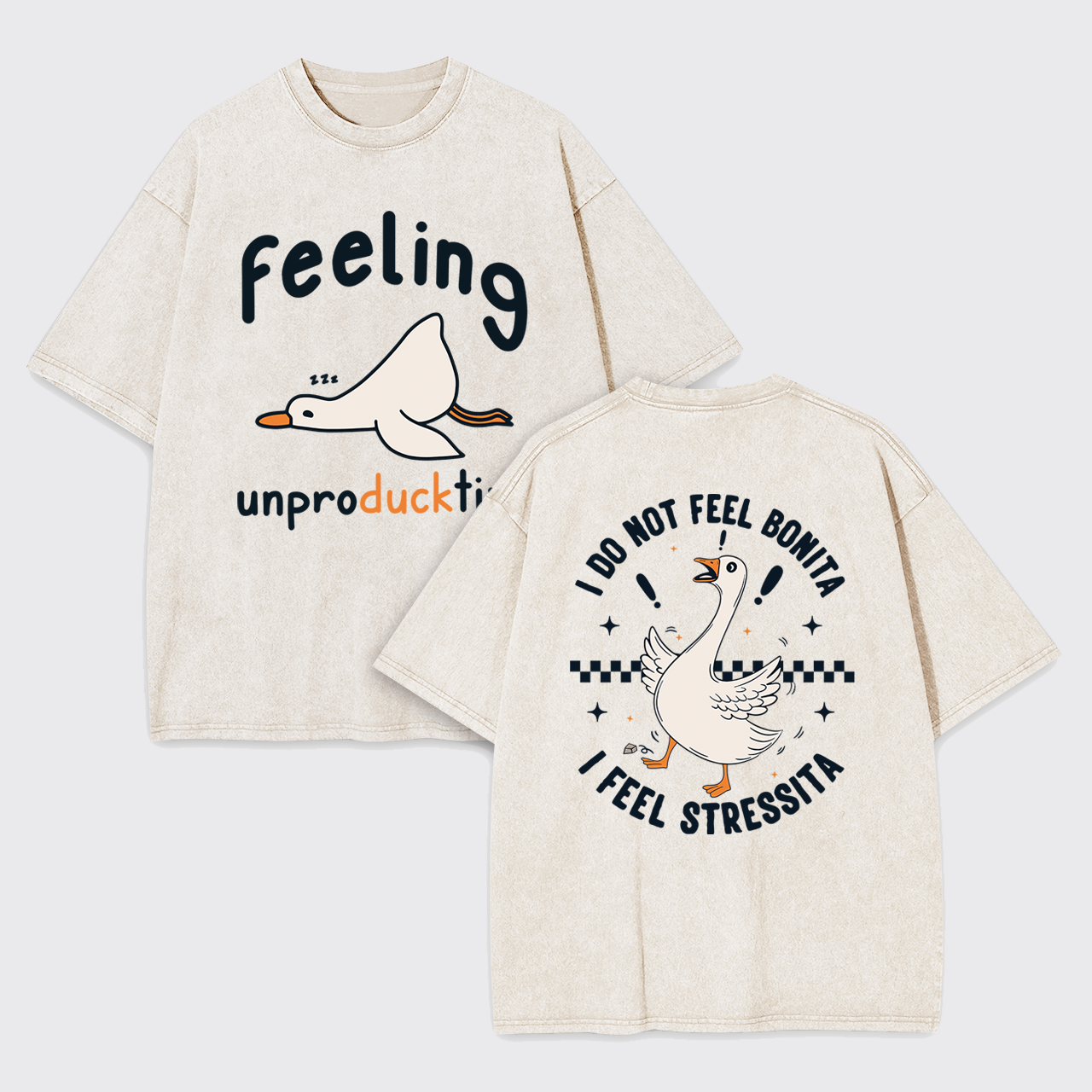 Feeling Unproducktive Garment-dye Tees