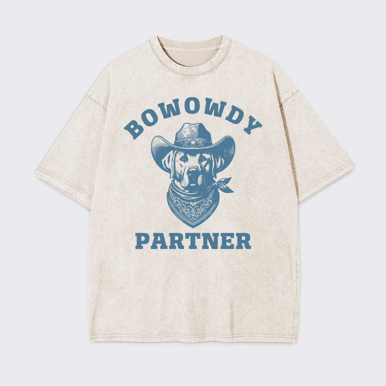 Bow-Wowdy Partner Garment-dye Tees