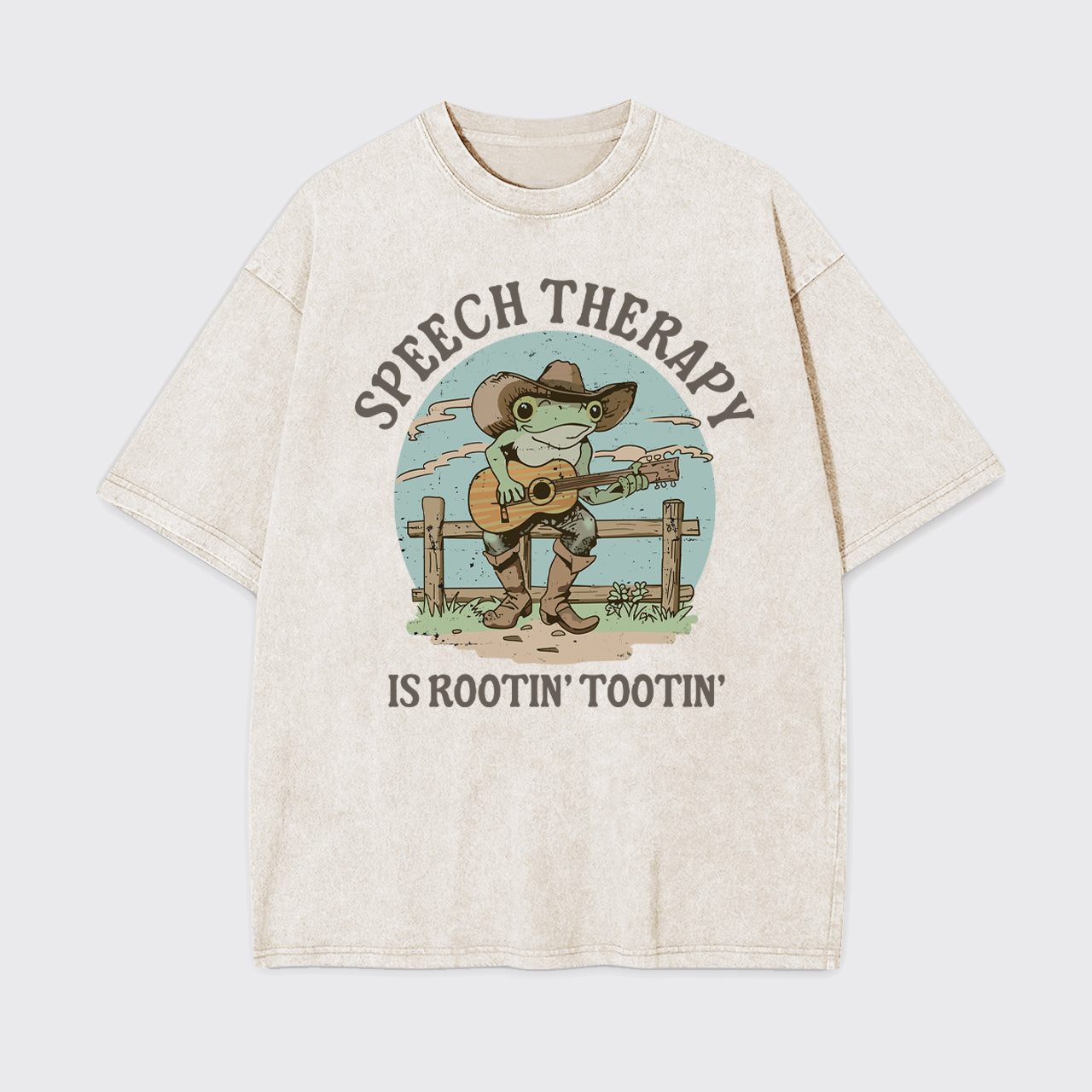 Speech Therapy Is Rootin' Tootin' Garment-dye Tees