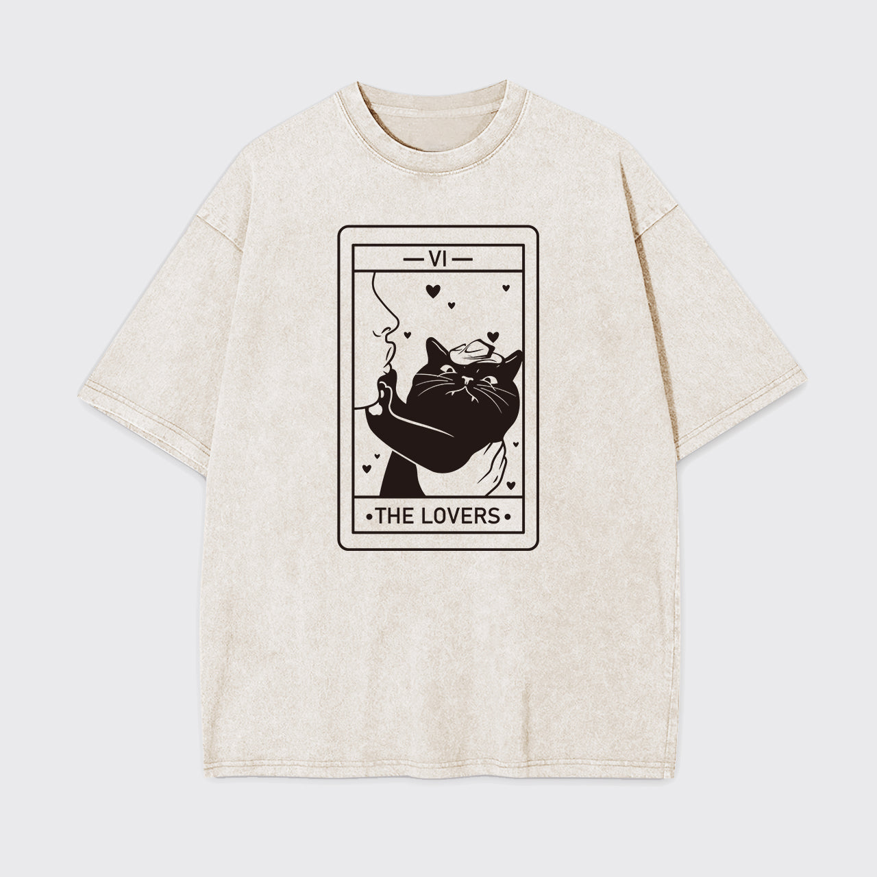 Tarot Cat Garment-dye Tees