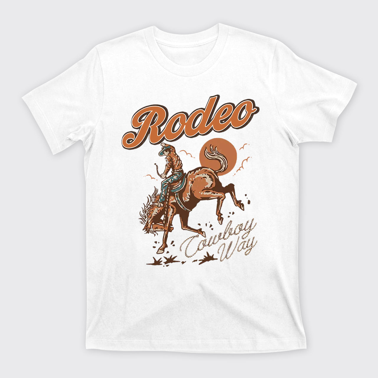Rodeo Cowboy Way Western T-Shirts