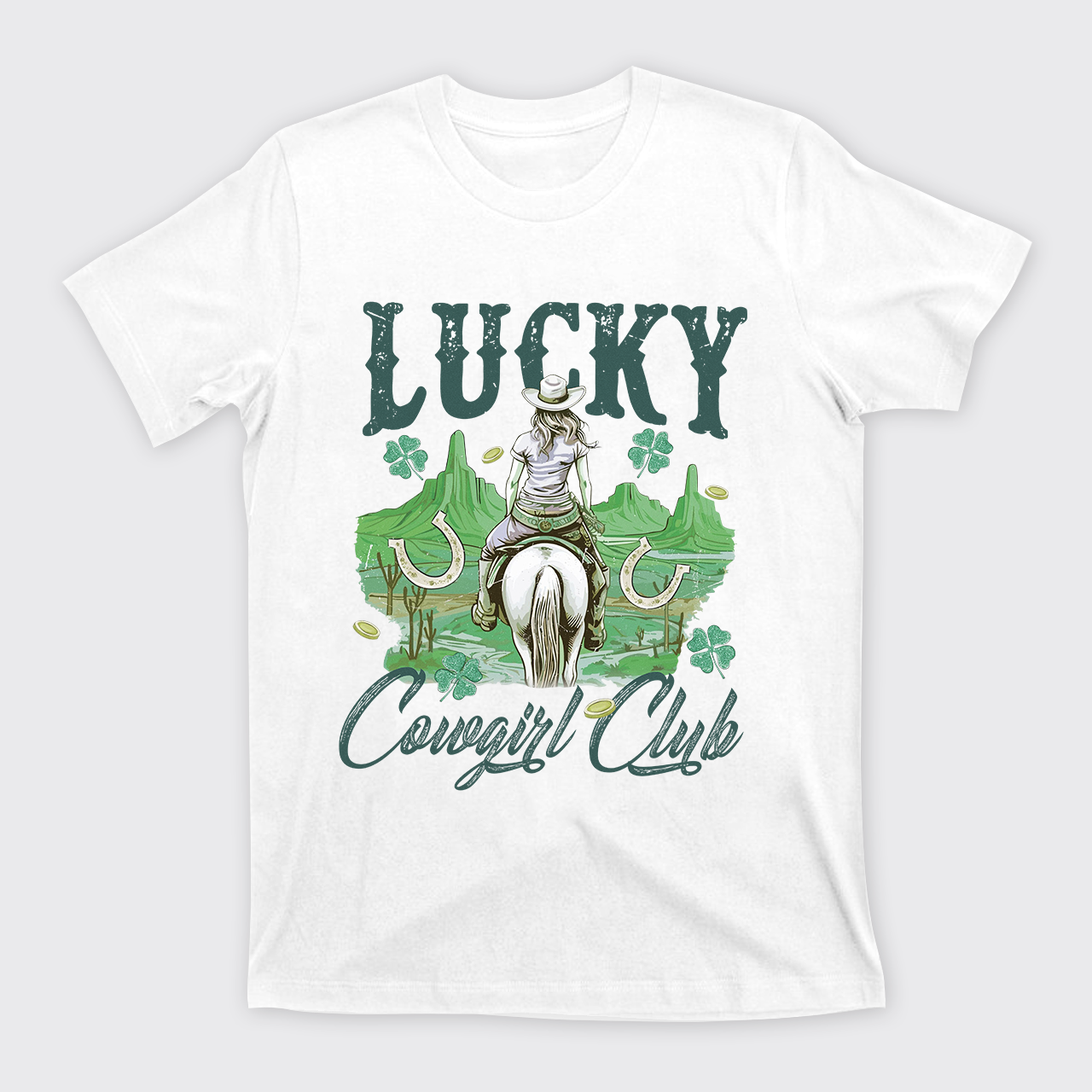Lucky Cowgirl Club T-Shirts