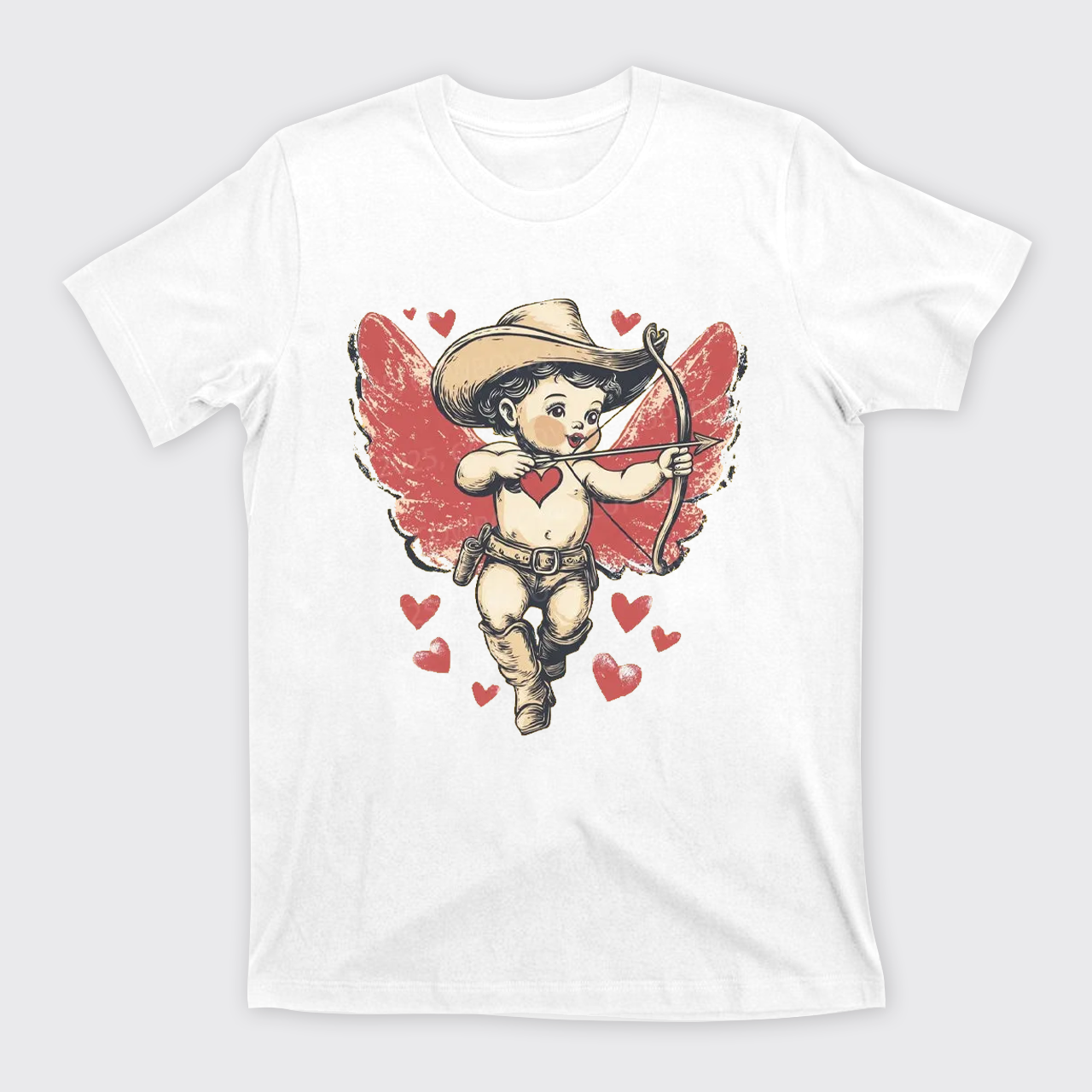 Retro Cupid Bow T-Shirts