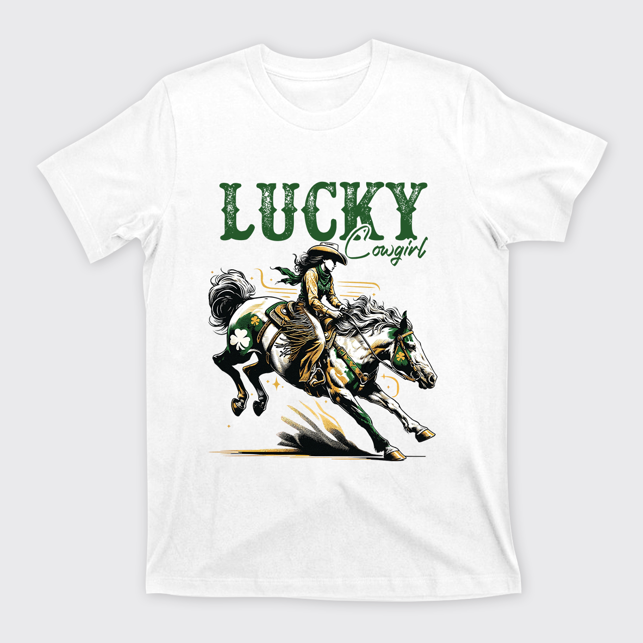 Lucky Cowgirl T-Shirts