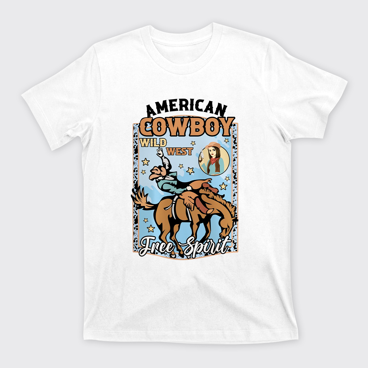 American Cowboy Wild West T-Shirts