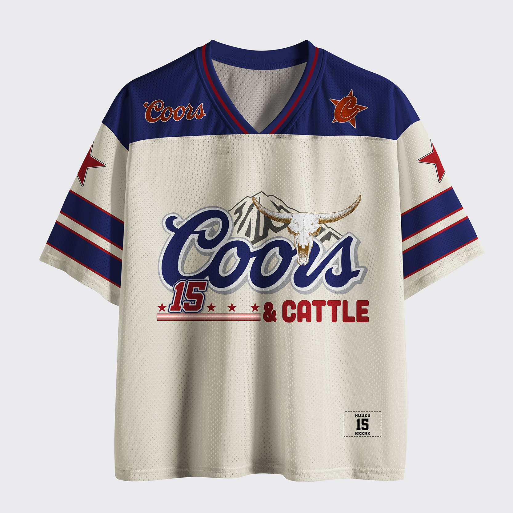 Personalization Cool Cowboy Mesh Jersey